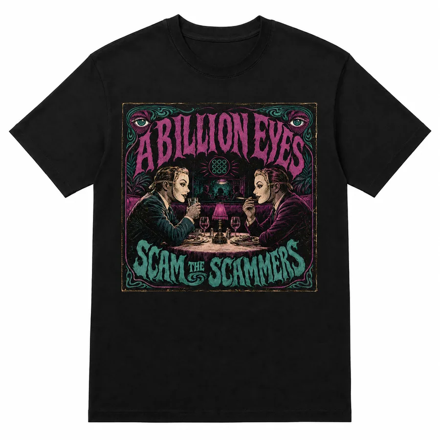 Masked Date T-shirt mockup